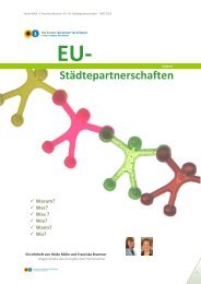 EU- Städtepartnerschaften - Franziska Brantner