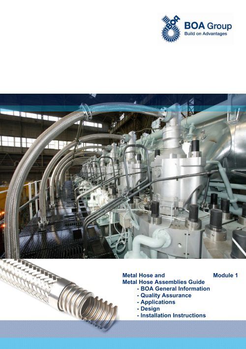 Boa Rbt Metal Hose Guide Mod.1 General, Design, Inst.Instruction - BOA Group