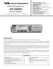 UHF Service Manual - radio communications equipment