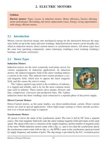 2. ELECTRIC MOTORS - Bureau of Energy Efficiency