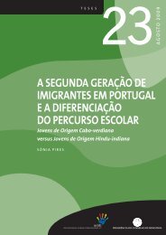 A SEGUNDA GERAÃÃO DE IMIGRANTES EM PORTUGAL EA ...