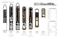 Silver Whisper â DECK pLan - Silversea Cruises