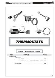 THERMOSTATS - Highgate Car Air