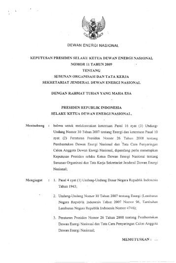 DEWAN ENERGI NASIONAL