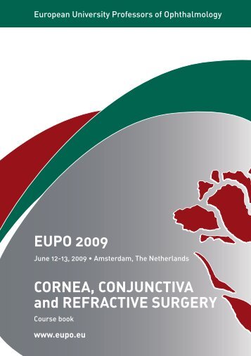 CORNEA, CONJUNCTIVA and REFRACTIVE SURGERY EUPO 2009