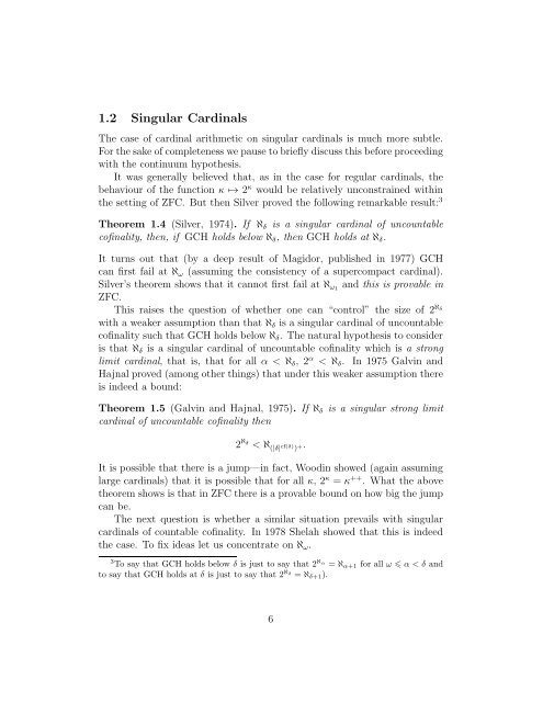 The Continuum Hypothesis - Logic at Harvard