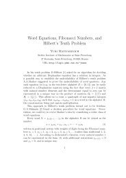 Word Equations, Fibonacci Numbers, and Hilbert's Tenth Problem