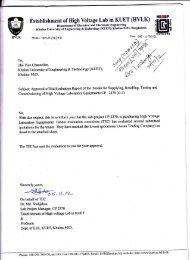 Khulna- 9203. Subject: Approval of Bid Evaluation Report of ... - KUET