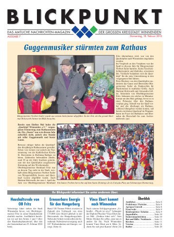 Blickpunkt Ausgabe 07-2010.pdf - Stadt Winnenden