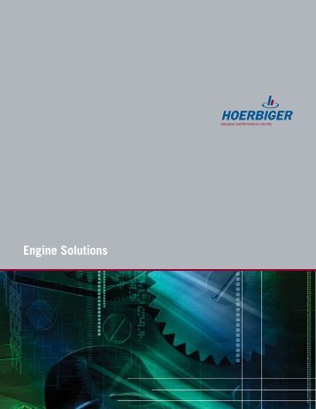 Engine Solutions Brochure - Altronic Inc.