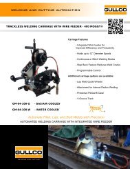 Integrated Wire Feeder Brochure - All Categories On Gullco ...