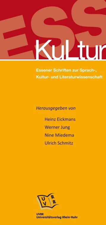 Herausgegeben von Heinz Eickmans Werner Jung Nine ... - uvrr