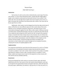 Roller Coaster Design