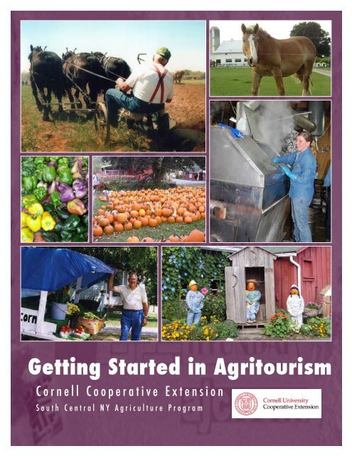 Getting Started in Agritourism - Cornell Cooperative Extension of ...