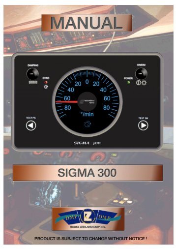 Sigma 300 Ver 10 - Radio Zeeland DMP