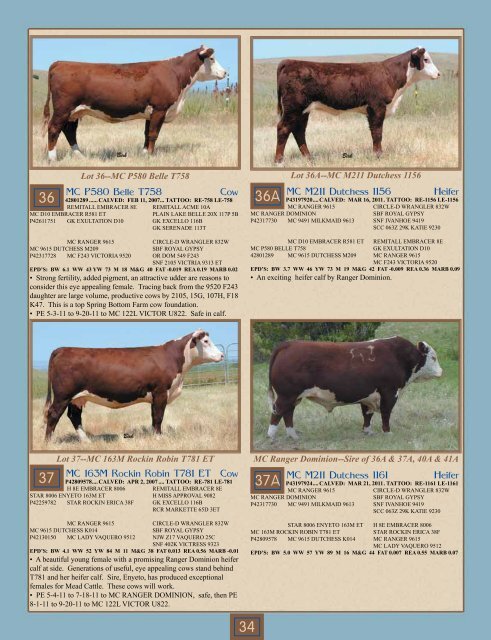 Download Catalog - BILL PELTON Livestock, LLC