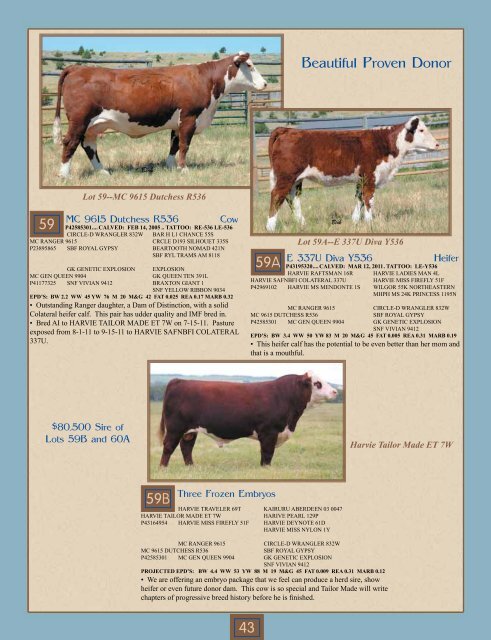 Download Catalog - BILL PELTON Livestock, LLC