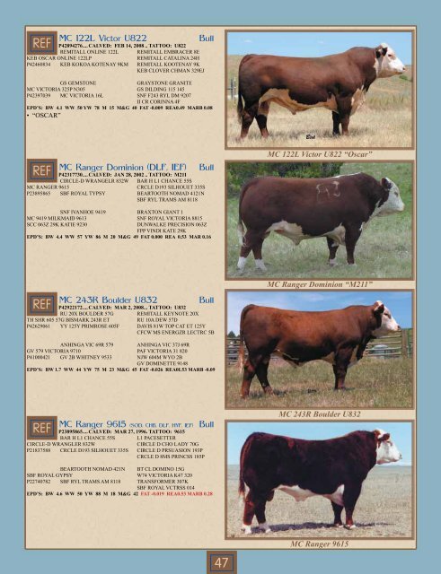 Download Catalog - BILL PELTON Livestock, LLC