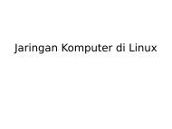 Slide-11. Konfigurasi Jaringan di Linux