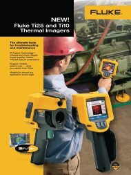 Fluke Ti25 and Ti10 Thermal Imagers - Equipco