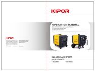 Owner's Manual - Kipor Power Systems