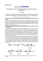 syntheses of methylenedianilines over the zeolite catalysts