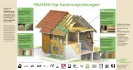 PAVATEX-Top-Sanierungslösungen