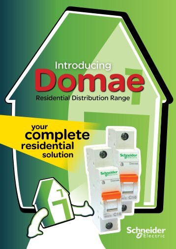 Domae Residential Distribution Range brochure - PDL