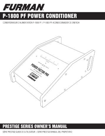 power factor pro - Furman Sound