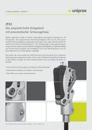 JT22 Das polyzentrische Kniegelenk mit ... - Uniprox.de