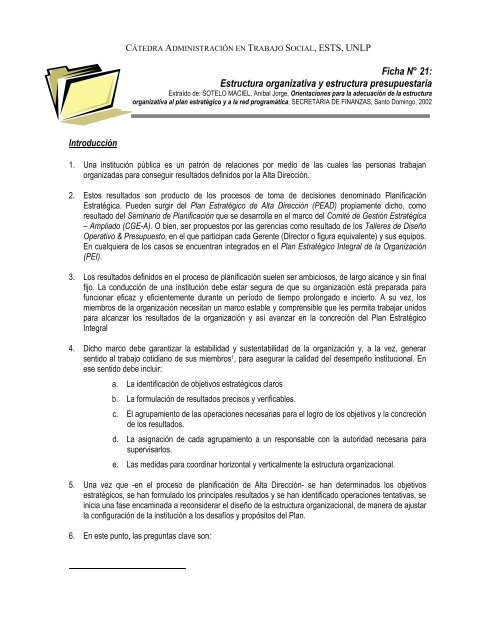 Ficha de CÃ¡tedra Nro. 21 - Facultad de Trabajo Social