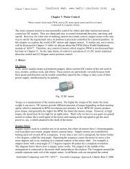 Chapter 7: Motor Control - MWFTR