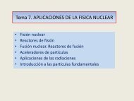 aplicaciones de la FÃsica Nuclear