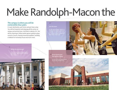 opportunities - Randolph-Macon College