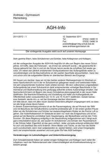 AGH-Info11_12-1 - Andreae-Gymnasium Herrenberg