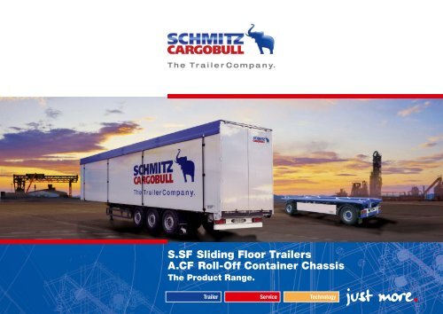 S.SF Sliding Floor Trailers A.CF Roll-Off Container Chassis