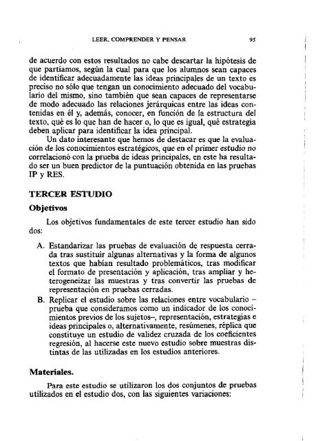 Leer, Comprender y Pensar - Sector Lenguaje y Comunicación