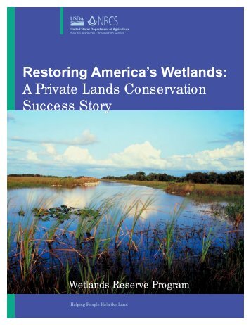 A Private Lands Conservation Success Story - Natural Resources ...