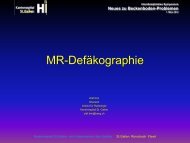 Was zeigt die MR-DefÃ¤kographie / Dr. O. Kim (2166 kB, PDF) - Das ...