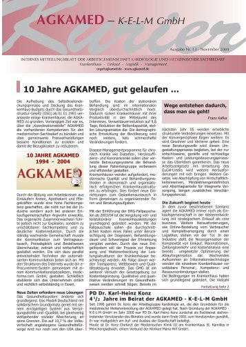 AGKAMED â€“ K-E-L-M GmbH