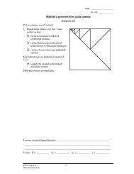 HÃ¤Ã¤buva geomeetrilise jada summa - Opetaja.edu.ee