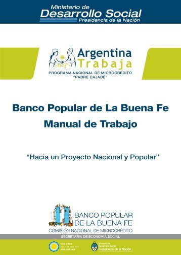 Banco Popular de la Buena Fe - Ministerio de Desarrollo Social