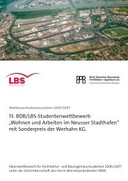 Sonderpreis Werhahn KG - Bund deutscher Baumeister NRW