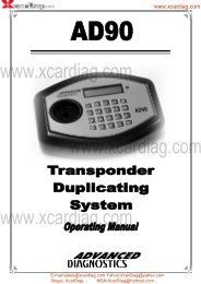 3.0 crypto transponder interface - Xcardiag.com