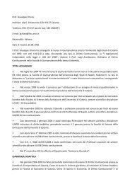 Curriculum Vitae (agg. maggio 2013) - Scienze della Formazione
