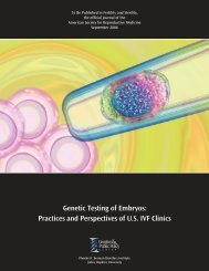 Article - Genetic Testing of Embryos - Genetics & Public Policy Center