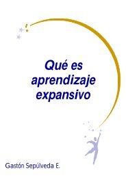 QuÃ© es aprendizaje expansivo