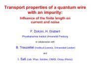 Transport properties of a quantum wire with an impurity: