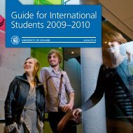 Guide for International Students 2009â2010
