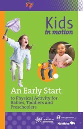 Kids in motion: An Early Start to Physical Activity for Infants, Toddlers ...